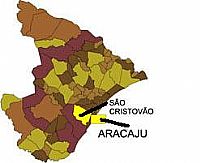 Mapa de Localização - São Cristovão-SE