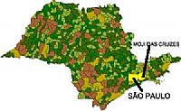 Mapa de Localização - Mogi das Cruzes-SP
