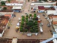 São Gabriel - Praça Minervino José Vaz no centro de São Gabriel-BA-Foto:Ivan Figueiredo