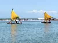 Porto de Galinhas - Passeio de Jangada em Porto de Galinhas-PE-Foto:CMarino