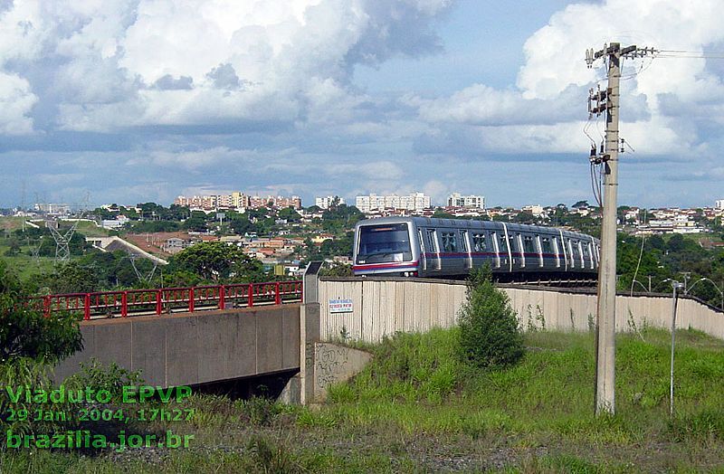 PARK WAY-DF-TREM DO METR-FOTO:DOC.BRAZILIA.JOR.BR - PARK WAY - DF