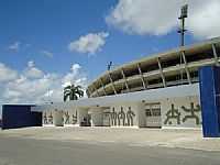 Maceió - Maceió-AL-Fachada do Estádio Rei Pelé-Trapichão-Foto:ToniCavalcante