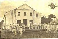 Antigo Predeio Matriz Aracoiaba_Ce_1914 , Por carlos blemar silveira