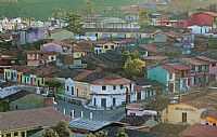 Aratuba - O colorido das casas em Aratuba, antiga Vila de Coité-CE-Foto:JulioLima