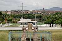 Canindé - Praça dos Romeiros,constitue um dos atrativos mais importantes de Canindé-CE