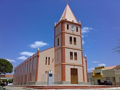 Fachada da Igreja Matriz de Nossa Senhora da Conceição de Ipaumirim, por Ranilson. - Ipaumirim - 51266