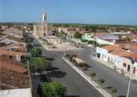 Jaguaruana - VISTA PANORÂMICA DA IGREJA., Por WERLY