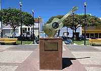 Pedra Branca - Pedra Branca-CE-Monumento à Leonardo Mota-Foto:MACÍLIO GOMES