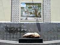 Pedra Branca - Pedra Branca-CE-Rocha que deu nome à cidade-Foto:Ivo Dias