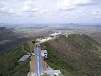 Quixadá - Vista do alto do Santuário de N.Sra.Rainha do Sertão-Foto:Almir Jucá Jr
