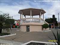 São Sebastião - Coreto na Praça Central de São Sebastião-Foto:Sergio Falcetti