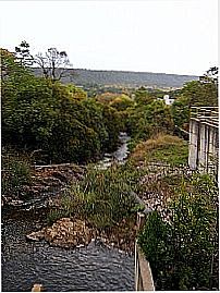 Barragem para capta��o de �gua em Planaltina-Foto:S. F. da Costa