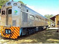 Trem passageiro, esta��o Araguaia, Por Mauro Zambon Filho