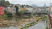 Cachoeiro de Itapemirim - Ponte de Ferro sobre o Rio Itapemirim em Cachoeiro de Itapemirim-ES-Foto:Sergio Falcetti