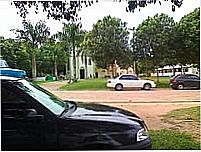 Pra�a e Igreja-Foto:Jos� Antonio Bof Buf�
