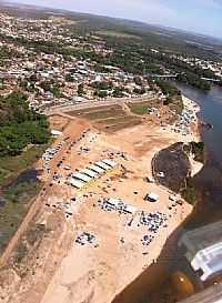 Aragarças - Aragarças-GO-Vista aérea da praia-Foto:Gal Gomes