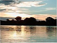 Por do Sol Lago dos Tigres, Por luiz. A.  Camargo