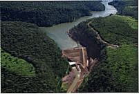 VISTA A�REA DE UMA  DAS 3 USINAS HIDRELETRICAS DO MUNICIPIO DE BURITIN�POLIS-GO 4, Por LUCIAN HERLAN PEREIRA DE SOUSA