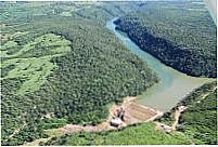 VISTA A�REA DE UMA  DAS 3 USINAS HIDRELETRICAS DO MUNICIPIO DE BURITIN�POLIS-GO 7, Por LUCIAN HERLAN PEREIRA DE SOUSA