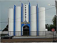 Templo da Assembl�ia de Deus em Ca�u-Foto:Ricardo Mercadante