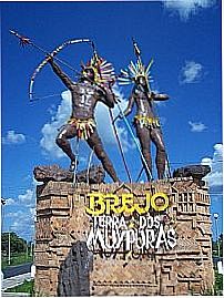 Entrada da cidade de Brejo-Foto:brj