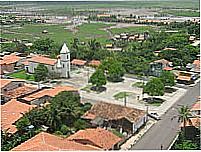 Vista da Igreja Matriz de Cajapi�-Foto:cirocutrim2007