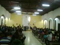Lagoa Grande do Maranhão - VISTA INTERNA DA IGREJA MATRIZ, Por FAGNER