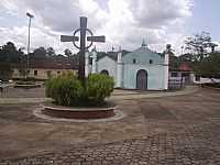 Morros - Morros-MA-Praça e Igreja de São Bernardo-Foto:Melina Pinto