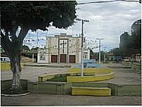 Pra�a e Igreja de Palmeir�ndia-MA-Foto:Marcos.Soares
