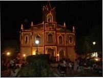 Igreja S�o Sebasti�o, vista noturna-Foto:Djacy Lopes 