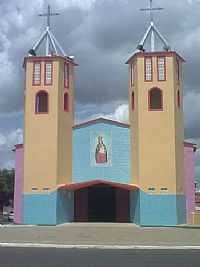 Santa Quitéria do Maranhão - Santa Quitéria do Maranhão-MA-Paróquia de N.Sra.dos Aflitos reformada-Foto:Paulo_Carvalho_Santo…