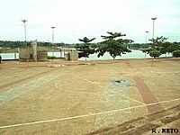 São Domingos do Maranhão - Praça do Farol às margens da Lagoa do Zé Feio-Foto:JOSE WILSON