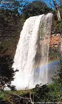 Araguari - Araguari-MG-Cachoeira do Córrego Bom Jardim-Foto:Glaucio Henrique Chaves