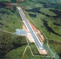 Campo Belo - Vista aerea do aeroporto de Campo belo, Por Talita Mendes