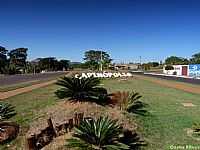 Capinópolis - Capinópolis-MG-Trevo de acesso-Foto:Carlos Alberto Alves