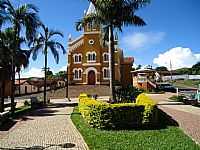 Cascalho Rico - Cascalho Rico-MG-Paróquia e Praça-Foto:Anivaldo Gonçalves