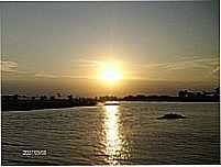 Entardecer no Rio Piririm-Foto:Alan.Kardec