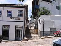 Diamantina - Diamantina-MG-Viela no centro da cidade-Foto:Gerson Reis