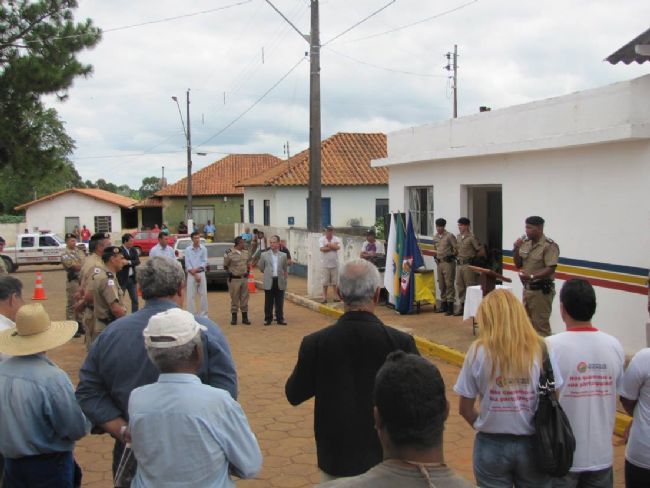 INAUGURAO DO POSTO POLICIAL, POR DOURADINHO ACONTECE - DOURADINHO - MG