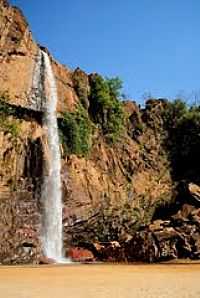 Gouveia - Cachoeira em Gouveia-Foto:Leandro Durães