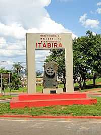 Itabira - Entrada da cidade de Itabira-MG-Foto:Roberta Soriano