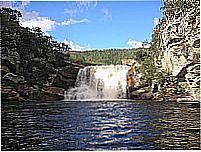 Cachoeira Ant�nio Jo�o em Aba�ra-Foto:valber-abaira