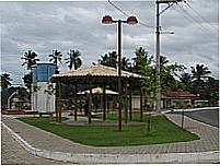 Quiosque na pra�a em A�u da Torre-Foto:matadesaojoao.ba.