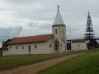 Monte Santo de Minas - igreja,lagoa, Por gisele menegasse ,campinas