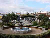 Monte Sião - Praça no centro de Monte Sião-Foto:John Lima