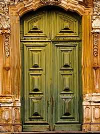 Ouro Preto - Portal da Igreja de São Francisco de Assis em Ouro Preto-MG-Foto:Auro Queiroz