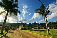 Pedra Dourada - Vista panorâmica da cidade-Foto:sgtrangel