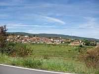 Pequi - Vista da cidade de Pequi à partir da Rodovia MG060-Foto:montanha