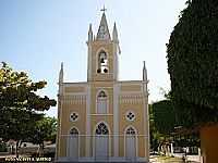 Barra de São Miguel - Matriz de São Miguel Arcanjo em Barra de São Miguel-Foto:Vicente A. Queiroz