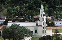 São João do Jacutinga - São João do Jacutinga-MG-Igreja de São João Batista e parcial da cidade-Foto:Joao Batista Dutra